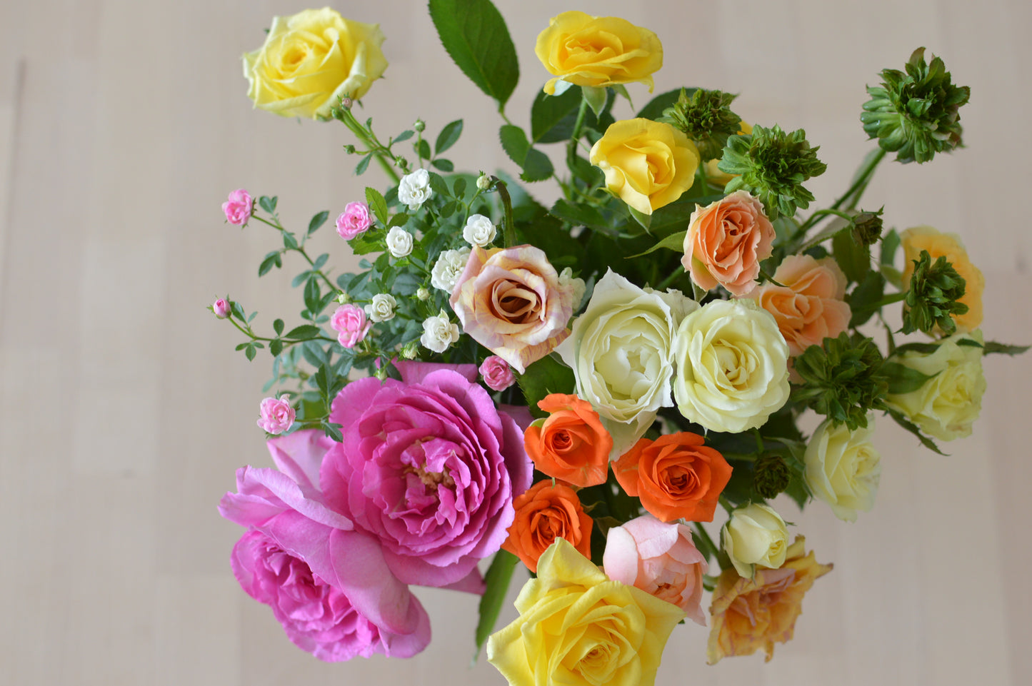 ネコハナギフトL（バラ） (年1回の定期便)